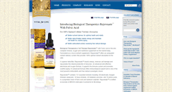 Desktop Screenshot of biologicaltherapeutics.com