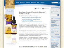 Tablet Screenshot of biologicaltherapeutics.com